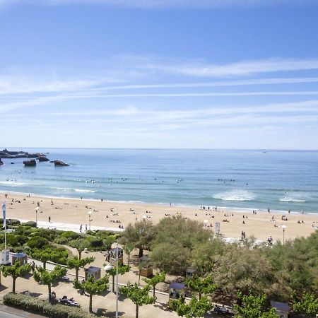 Superbe Studio Face A La Mer Acces Direct Plage Biarritz Kültér fotó