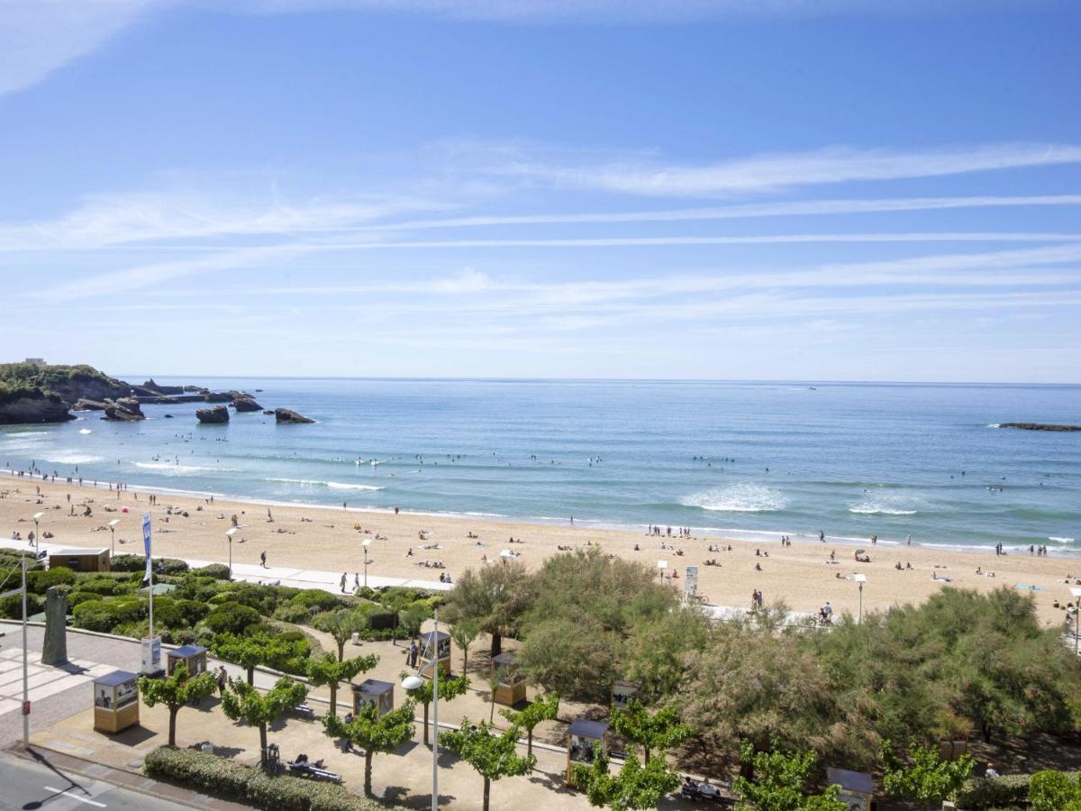 Superbe Studio Face A La Mer Acces Direct Plage Biarritz Kültér fotó